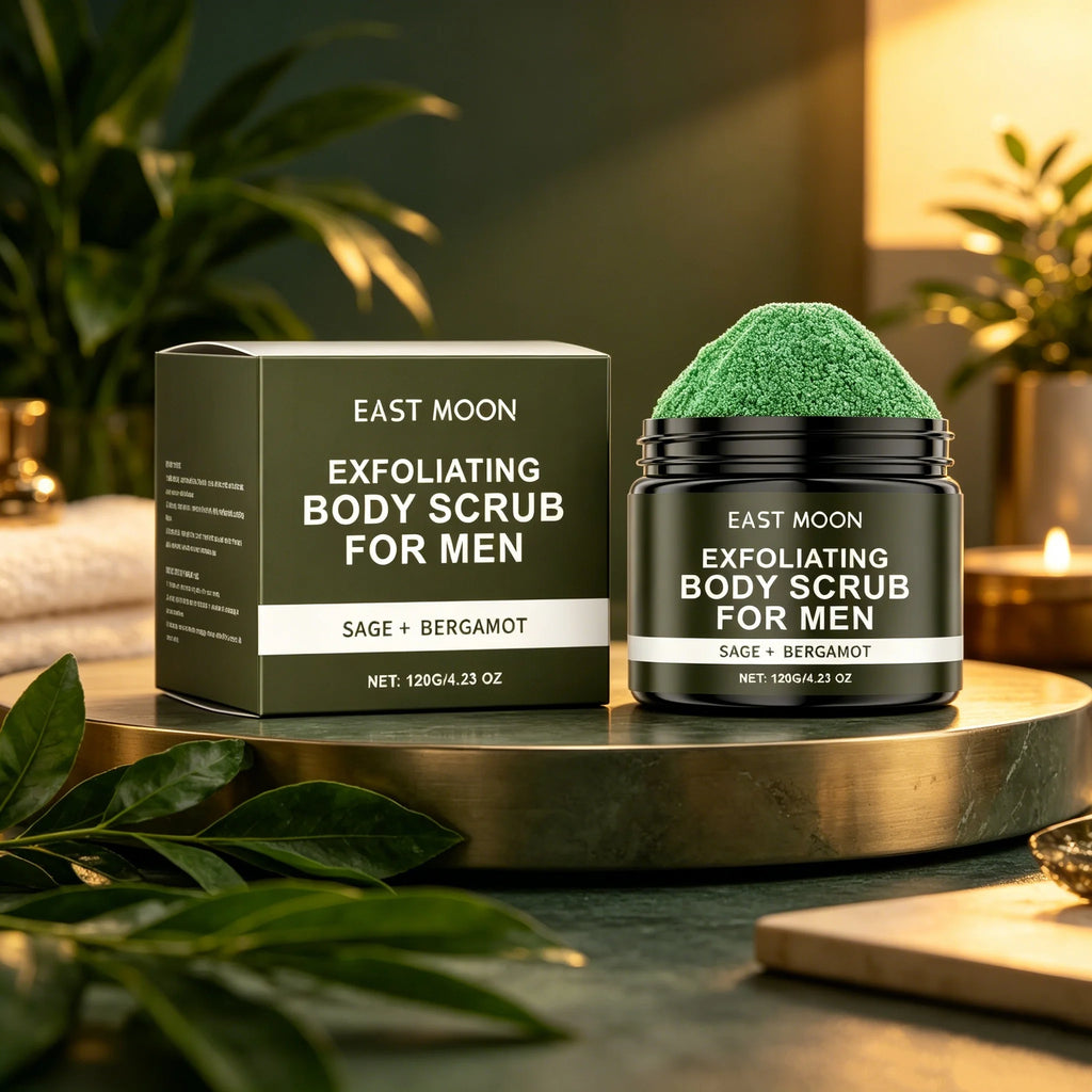 Sandalwood Body Scrub Series Dead Skin Remover Deep Moisturize Exfoliate Improve Soften Lasting Fragrance Men Shower Scrub Cream