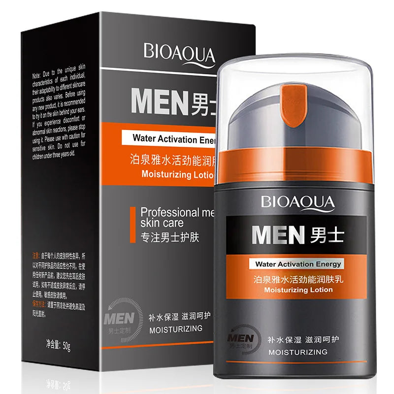 Men's Oil Control and Moisturizing Face Cream Hydrating Anti-Aging Smooth Wrinkles Shrink Pores Whitening Facial Men Skin Care