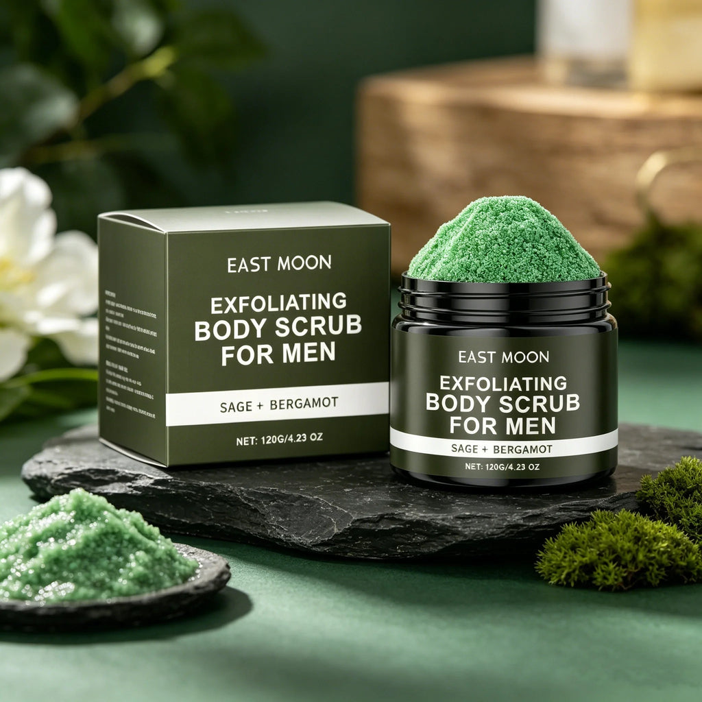 Sandalwood Body Scrub Series Dead Skin Remover Deep Moisturize Exfoliate Improve Soften Lasting Fragrance Men Shower Scrub Cream