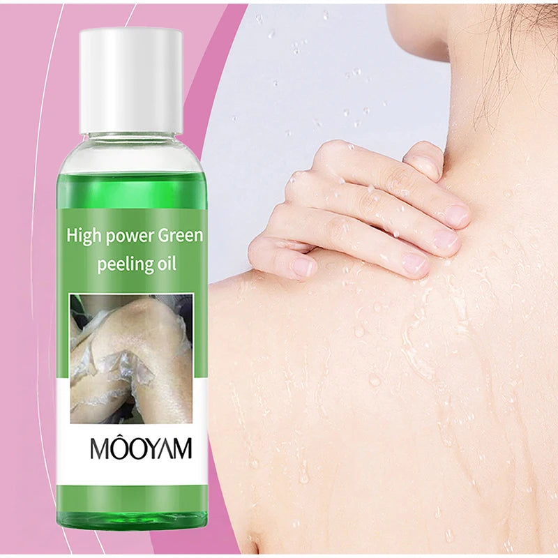 Salicylic Acid Peel-off Exfoliating Oil Removes Dead Skin From Face And Body Softens Cuticles Deeply Cleanses Without Irritation
