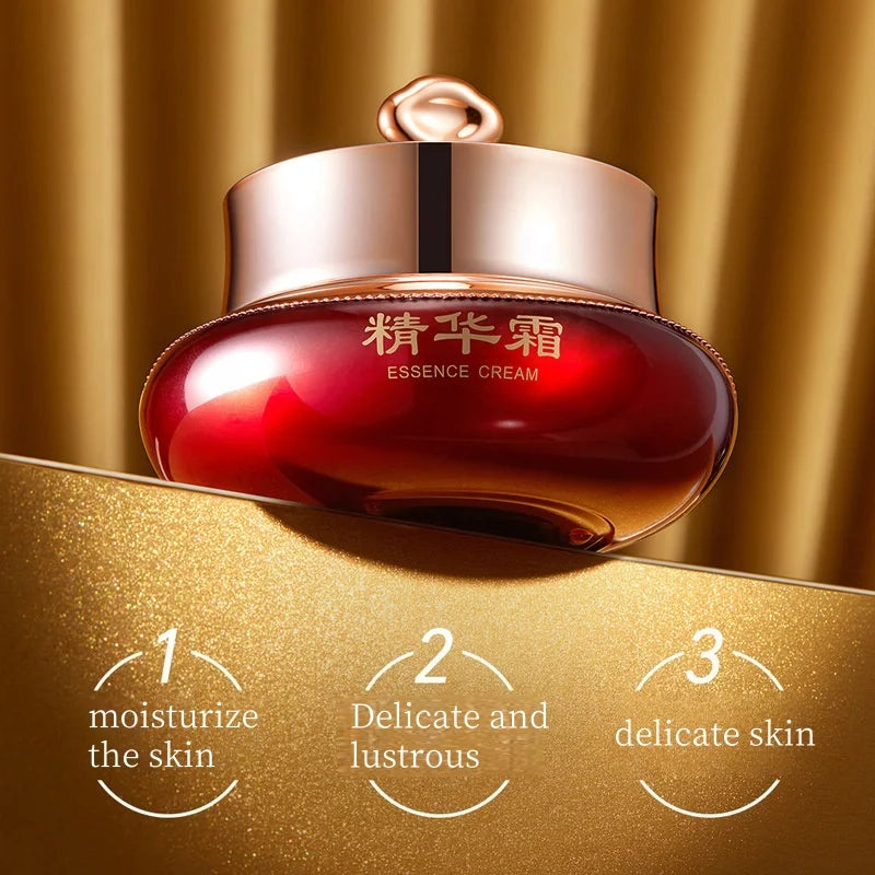 Retinol Placenta Beauty Essence Cream, with a Soft and Smooth Texture, Is Easy to Apply and Spread, Blends into the Skin with Ju