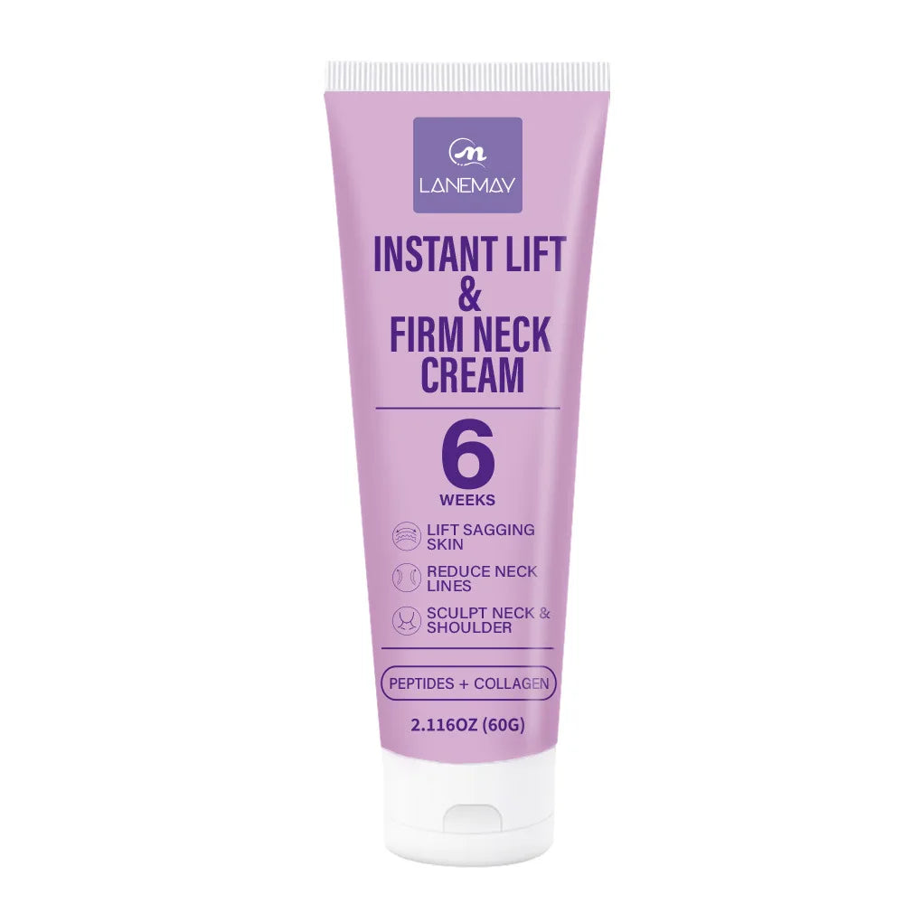 Instant Lift Firm Neck Cream with Peptides, Collagen, Retinol,Vitamin E Shea Butter – 6 Week Treatment to Lift Sagging Skin.