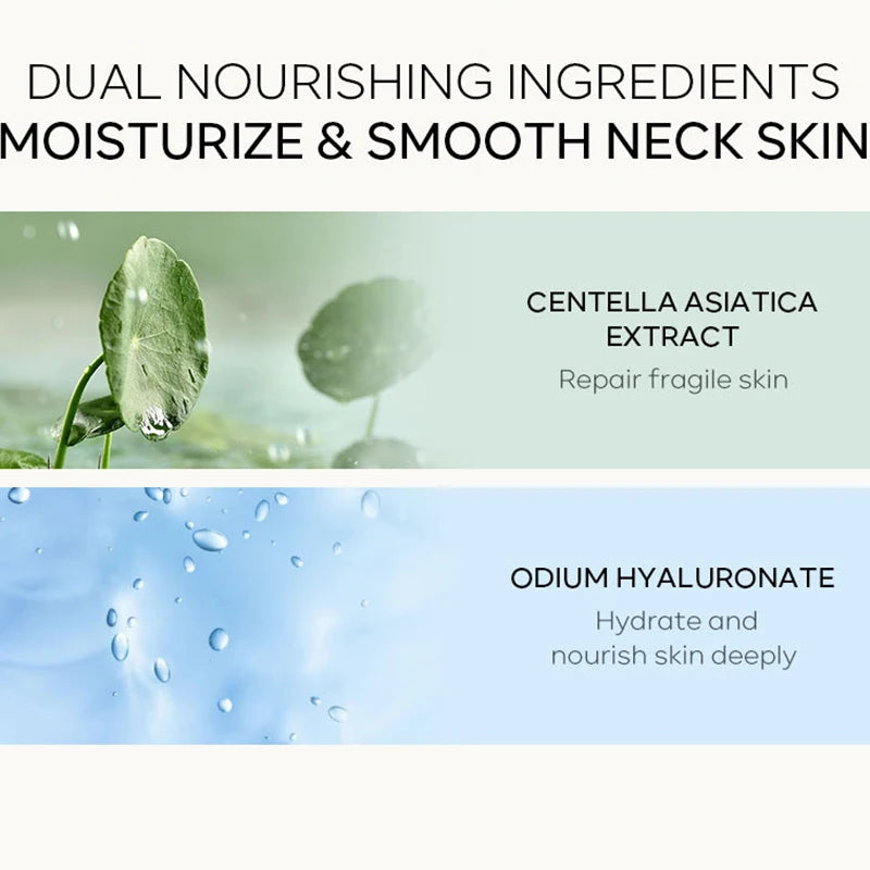 Retinol Neck Firming Wrinkle Remover Cream Lifting Skin Shape Brightening Cream Anti-aging Beauty Neck Skin Care