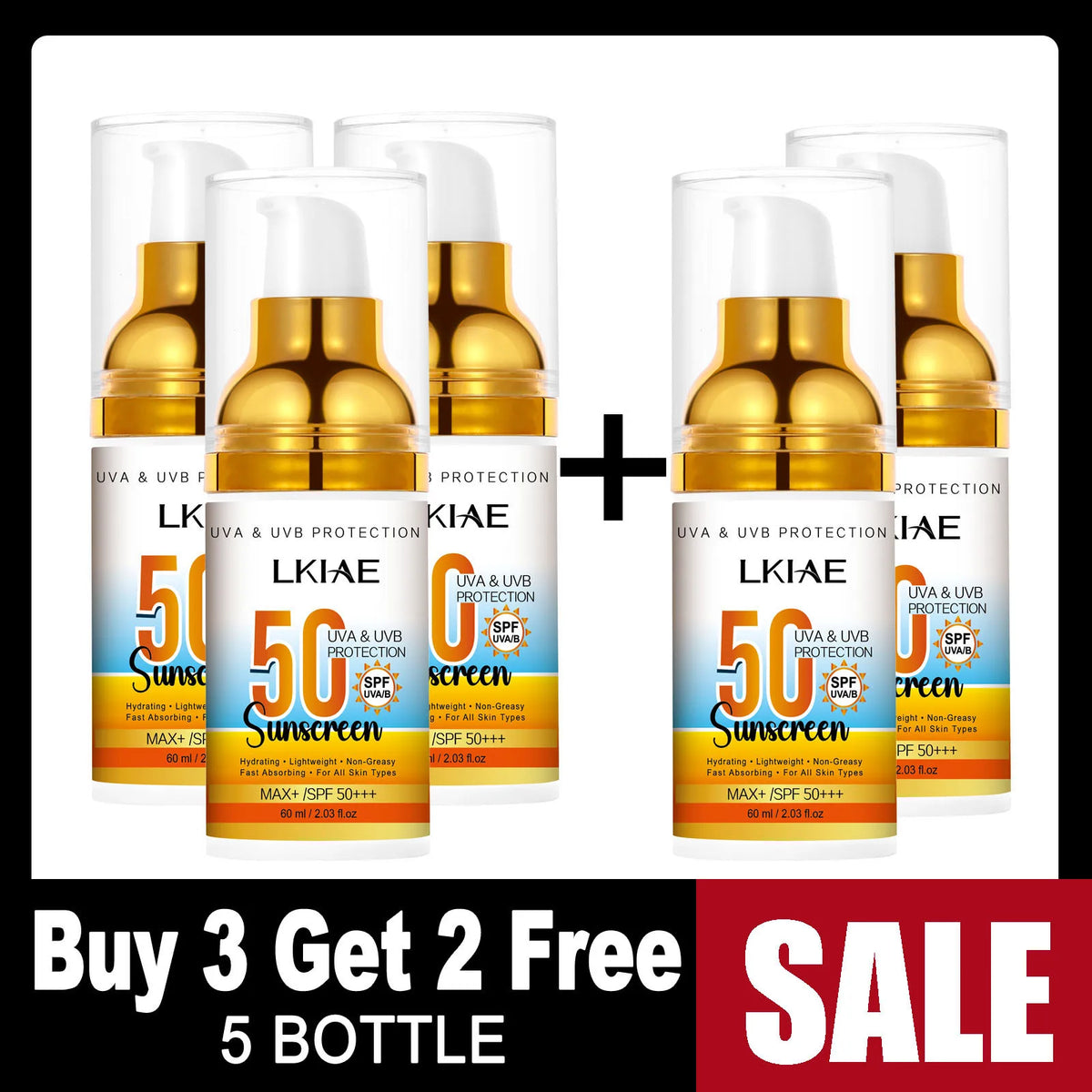 LKIAE Brightening Skin Care Set For All Skin Types, Fade Dark Spots, Melanin, Hydrating, Moisturizing, Daily Beauty Cosmetic