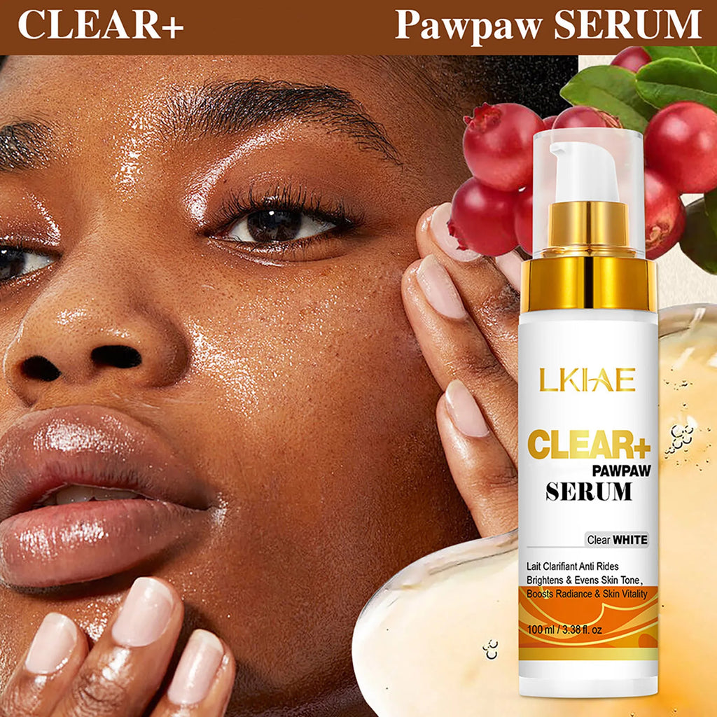 LKIAE Brightening Skin Care Set For All Skin Types, Fade Dark Spots, Melanin, Hydrating, Moisturizing, Daily Beauty Cosmetic
