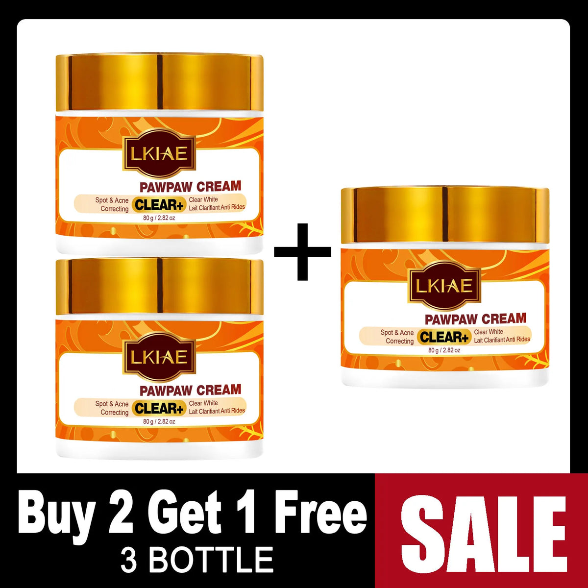 LKIAE Brightening Skin Care Set For All Skin Types, Fade Dark Spots, Melanin, Hydrating, Moisturizing, Daily Beauty Cosmetic